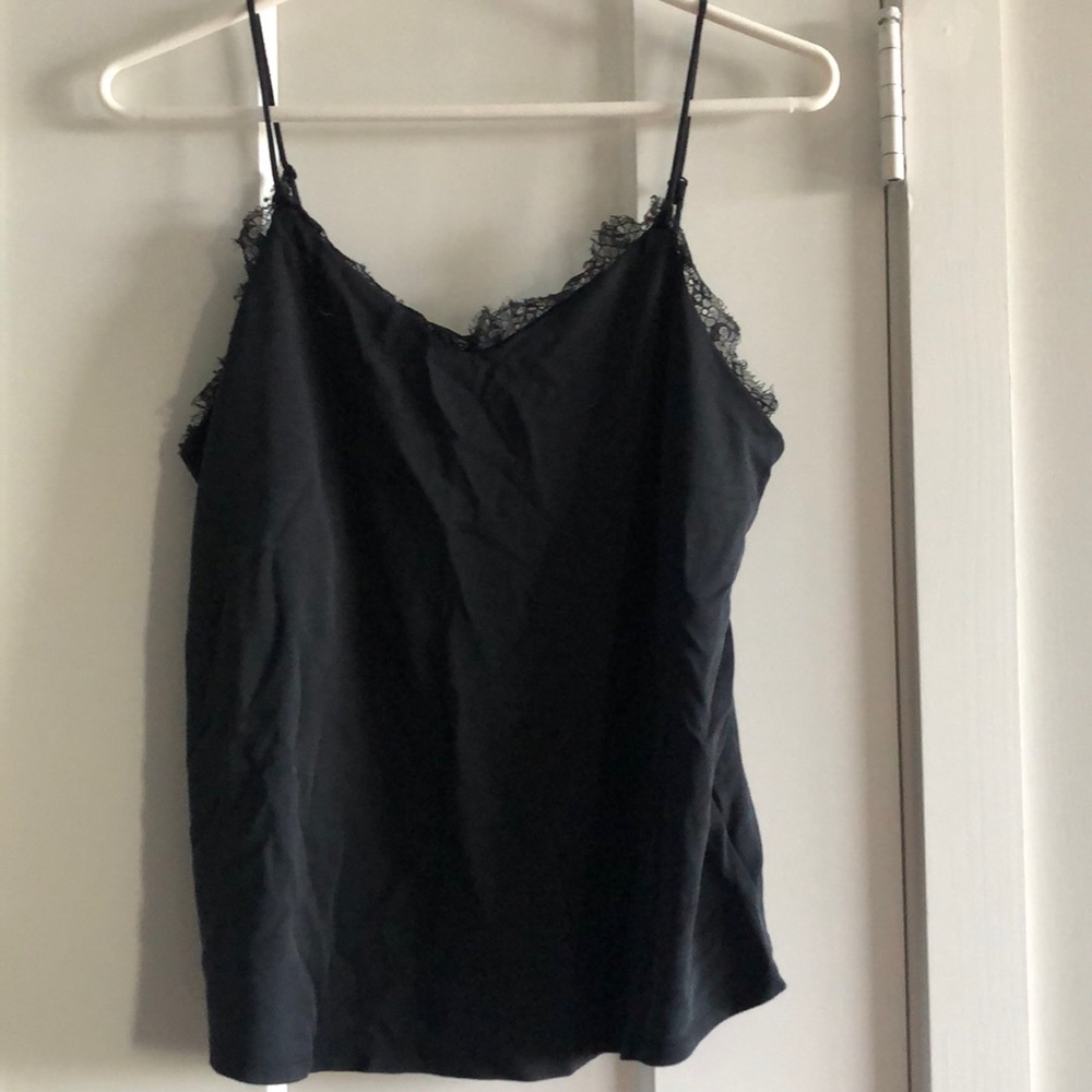 Black Lace Tank Too